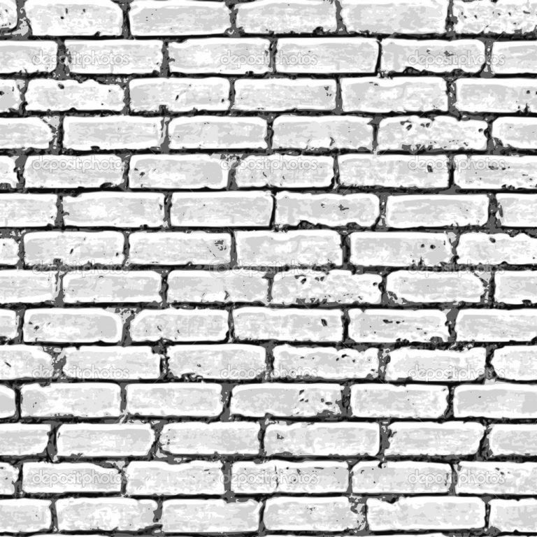 Brick wall seamless pattern. Vector illustration.